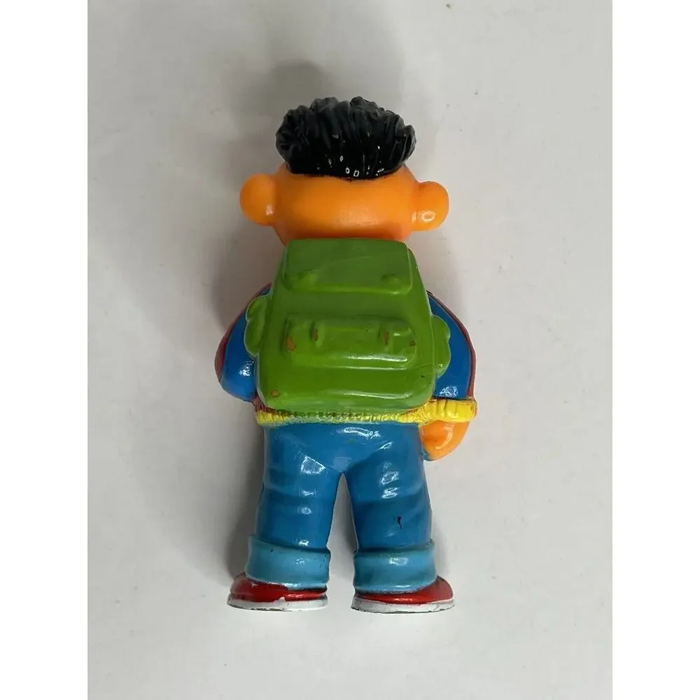 1980's Sesame Street Ernie PVS Figurine Toy SMALL‎ Collectible